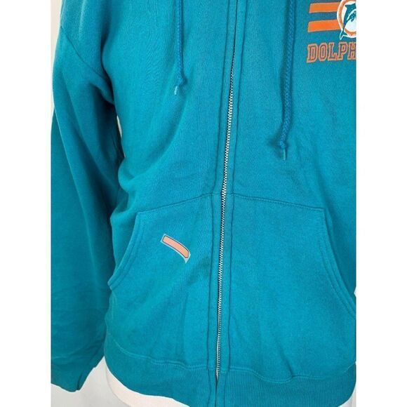Vintage 1995 Miami Dolphins NFL Sweat Jacket - Picture 6 of 7